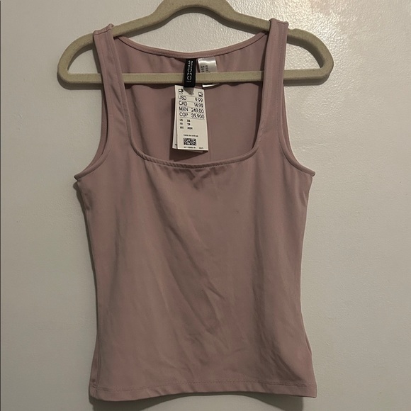H&M Tops - NWT H&M Mauve Tank Top size XS